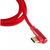 Дата кабель USB 2.0 AM to USB-C 1.0m 90° Extradigital (KBU1763)