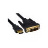 Кабель мультимедійний HDMI to DVI 18+1pin M, 4.5m Cablexpert (CC-HDMI-DVI-15)