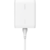 Зарядний пристрій Belkin 4хUSB-С GAN PD PPS 200W white (WCH015VFWH)