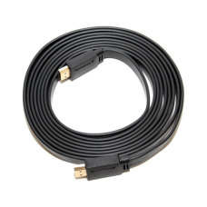 Кабель мультимедійний HDMI M to HDMI M 3.0m V1.4 black Merlion (YT-HDMI(M)/(M)SLIM-3.0m/06178)