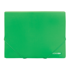 Папка на резинках Economix А4 фактура "бриллиант", зеленая (E31601-04)