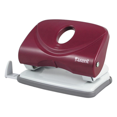 Дырокол Axent Welle-2 plastic, 20sheets, red (3820-06-А)