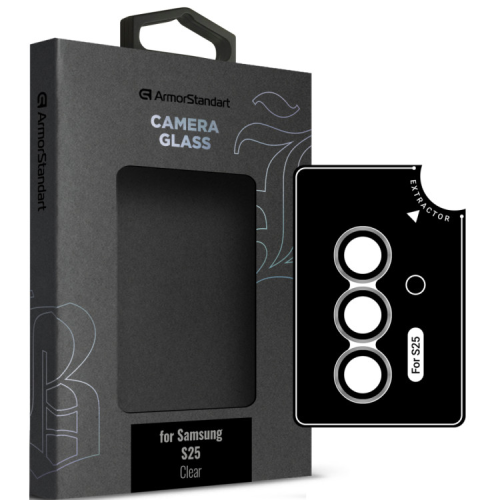 Скло захисне Armorstandart Camera Supreme BI Samsung S25 Clear (ARM83219)
