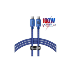 Дата кабель USB-C to USB-C 1.2m 100W blue Baseus (CAJY000603)