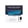 Дата кабель USB 3.0 AM/AF 1.0m PVC black Vention (VAS-A13-B100)