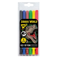 Фломастеры Yes Jurassic World, 6 цветов (650515)