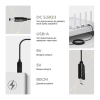 Кабель питания USB to DC 5.5x2.1 9V 0.8m Armorstandart (ARM65662)