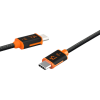 Дата кабель USB-C to USB-C 1.8m 100W (20V/5A) premium J5create (JUCX25L18-N)