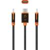 Дата кабель USB-C to USB-C 1.8m 100W (20V/5A) premium J5create (JUCX25L18-N)
