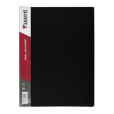 Папка с файлами Axent 10 sheet protectors, black (1010-01-А)