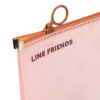 Папка на молнии Yes А4 Line Friends. Brown (492090)