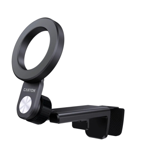 Универсальный автодержатель Canyon Magnetic travel holder OnGrip 11 clip mount Black (CNS-CCHM11)
