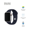 Ремешок для смарт-часов Armorstandart Sport Band (3 Straps) для Apple Watch 49/46/45/44/42 (Series 1-3) Dark Blue (ARM49070)