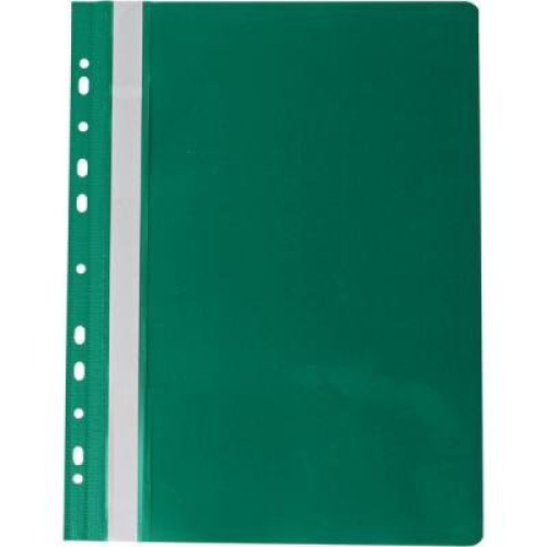 Папка-швидкозшивач Buromax A4 , perforated, PVC, green/ PROFESSIONAL (BM.3331-04)