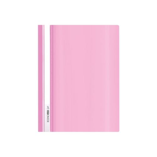 Папка-скоросшиватель Economix А4 Light без перфорации, розовая (E38503-09)