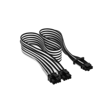 Кабель питания video power 12+4pin PCIe Gen 5 12VHPWR 600W black/white Corsair (CP-8920333)