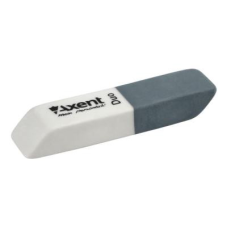 Ластик Axent soft Duo, white-grey (display) (1185-А)