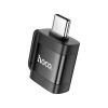 Перехідник UA31C USB-C M to USB F OTG Black HOCO (6942007628129)