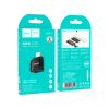 Перехідник UA31C USB-C M to USB F OTG Black HOCO (6942007628129)