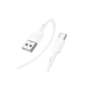 Дата кабель USB 2.0 AM to USB-C 1.0m 3A X83 white HOCO (6931474770912)