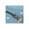 Кабель мультимедийный DisplayPort to DisplayPort v.2.0 dplink-16k.black Promate (dplink-16k.black)