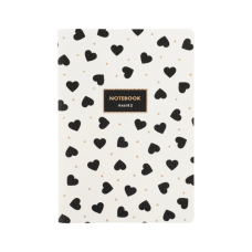 Книга записна Axent A5 Black&White, 60 аркушів клітинка (8710-7-A)