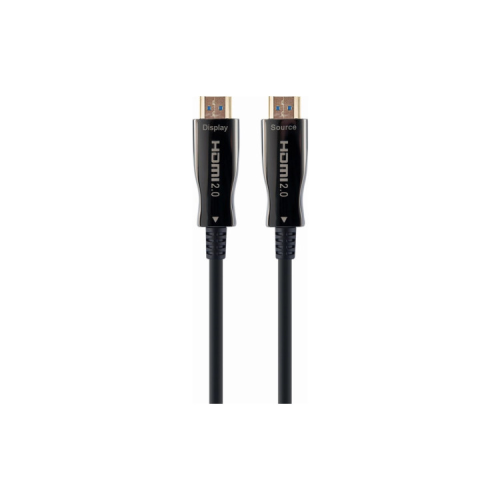 Кабель мультимедійний HDMI M to HDMI M 30.0m V2.0 4K 60Hz AOC Cablexpert (CCBP-HDMI-AOC-30M-02)