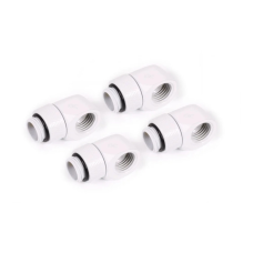 Фітинг для СРО Alphacool Eiszapfen L-connector rotatable - 4pcs Set - White (17619)