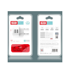 Зарядний пристрій XO 2xUSB 2.4A + cable USB to Micro 5P white (L62-M-WH)