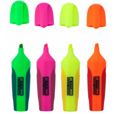 Набір маркерів Buromax highlighter pen, NEON, chisel tip, SET 4 colors (BM.8904-84)