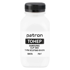 Тонер SAMSUNG CLP-365 BLACK 70г Patron (PN-SCLP365-B-070)