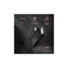 Кабель мультимедійний USB-C to DisplayPort M 1.8m 4K60Hz black AXAGON (RVC-DPC)