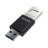 USB флеш накопичувач Lexar 128GB JumpDrive Fingerprint F35 Pro USB 3.2 (LJDF35P128G-RNBNG)
