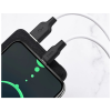 Дата кабель USB 2.0 AM to USB-C 2.0m 3A silicone X21 Plus black+white HOCO (6931474713889)