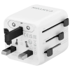 Перехідник Canyon Travel Adapter OnTour One EU/UK/US/AUS White (CNS-TA1005W)