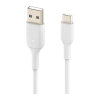 Дата кабель USB 2.0 AM to USB-C 1.0m PVC white Belkin (CAB001BT1MWH)