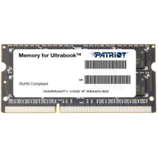 Модуль памяти для ноутбука SoDIMM DDR3L 8GB 1600 MHz Patriot (PSD38G1600L2S)