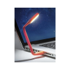 Лампа USB Optima LED, гнучка, рожевий (UL-001-PI)