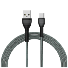 Дата кабель USB 2.0 AM to USB-C 1.0m ColorWay (CW-CBUC041-GR)