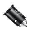 Зарядний пристрій XO CC43 1 USB QC 3.0 + 1 Type-C PD (45W) Black (XO-CC43-BK)