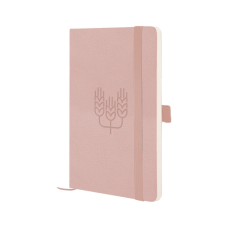 Книга записна Axent Partner Soft Skin Колоски 125x195 мм, 96 аркушів, клітинка (8616-24-6-A)