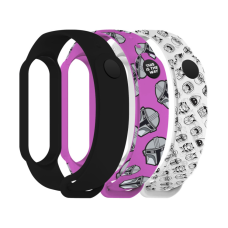 Ремешок для фитнес браслета Armorstandart комплект 3шт Xiaomi Mi Band 7/6/5 This-is-the-Way Dark Lord (ARM77046)