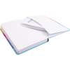 Книга записна Optima Rainbow-06 А5 128 аркушів клітинка (O27190-06)