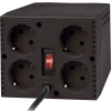 Стабілізатор напруги Defender AVR Premium 1500 600W, 4 розетки, Black (99060)