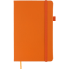 Книга записна Buromax Etalon 125x195 мм 96 аркушів в точку обкладинка зі штучної шкіри Помаранчева (BM.291360-11)