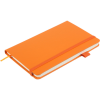 Книга записна Buromax Etalon 125x195 мм 96 аркушів в точку обкладинка зі штучної шкіри Помаранчева (BM.291360-11)