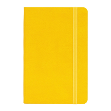 Книга записна Optima Square А5 128 аркушів клітинка жовтий (O27100-05)