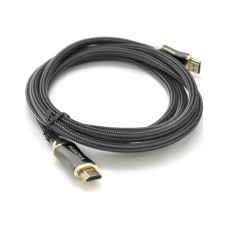 Кабель мультимедійний HDMI M to HDMI M 1.0m V2.0 4K black VEGGIEG (YT-HDMI(M)/(M)HX-1/19700)