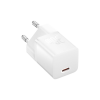 Зарядний пристрій Baseus 1xUSB-C 30W GaN5 white (CCGN070502)