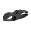 Держатель для кабеля OfficePro CM001B, клейкое основание, black (CM001B)